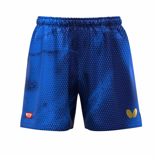 Butterfly Elistar12 Table Tennis Shorts - Dark Blue - Front